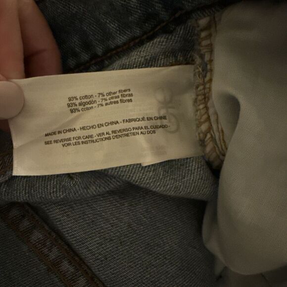 Circus NY Sam Edelman Size 26 Denim Jean Maxi Skirt Blue Calliope Back Slit‎ NEW - Picture 9 of 15